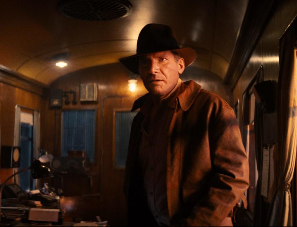 'Indiana Jones' to Premiere at Cannes Film Festival May 18, featuring a CGI youthened Harrison Ford.