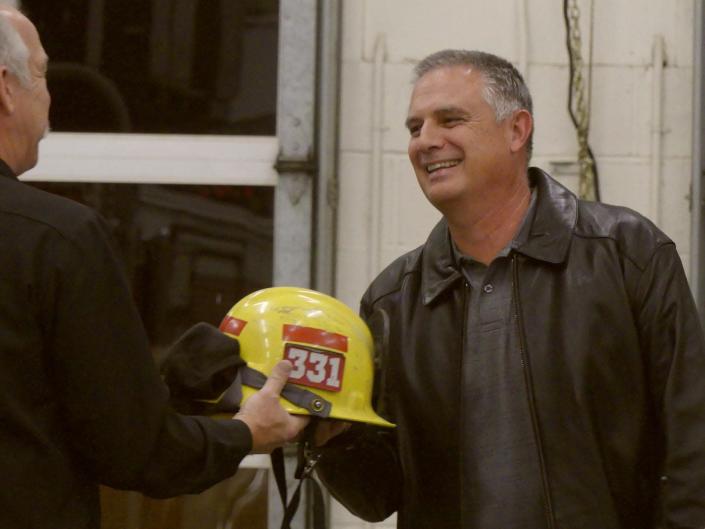 Apple Valley Fire Protection District Engineer Philp Underwood retires after 31 years of service to the community.