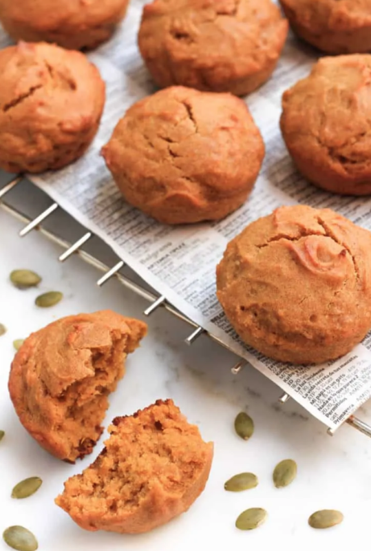 <p>Dish by Dish</p><p>These gluten-free pumpkin muffins have a moist crumb, are super easy to make and perfect for breakfast or a snack. A dairy-free and vegan recipe.</p><p><strong>Get the recipe: <em><a href="https://www.dishbydish.net/easy-gluten-free-pumpkin-muffins-vegan/" rel="nofollow noopener" target="_blank" data-ylk="slk:Gluten-Free Pumpkin Muffins (Vegan);elm:context_link;itc:0;sec:content-canvas" class="link ">Gluten-Free Pumpkin Muffins (Vegan)</a></em></strong></p><p><strong>Related: <a href="https://parade.com/845845/felicialim/17-amazing-pumpkin-pie-recipes-youll-surely-love/" rel="nofollow noopener" target="_blank" data-ylk="slk:17 Amazing Pumpkin Pie Recipes You'll Surely Love;elm:context_link;itc:0;sec:content-canvas" class="link ">17 Amazing Pumpkin Pie Recipes You'll Surely Love</a></strong></p>