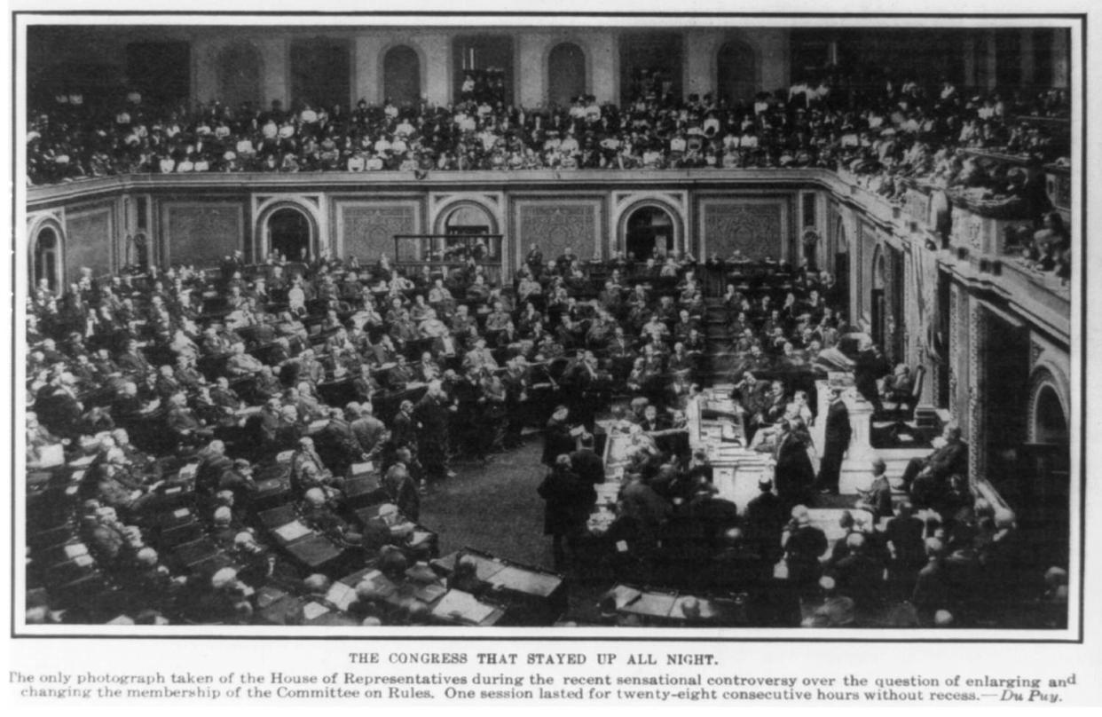 Members of Congress at the Capitol (Library of Congress)