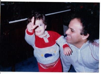 Me and my dad when I was a kid. (Photo: Tawney)