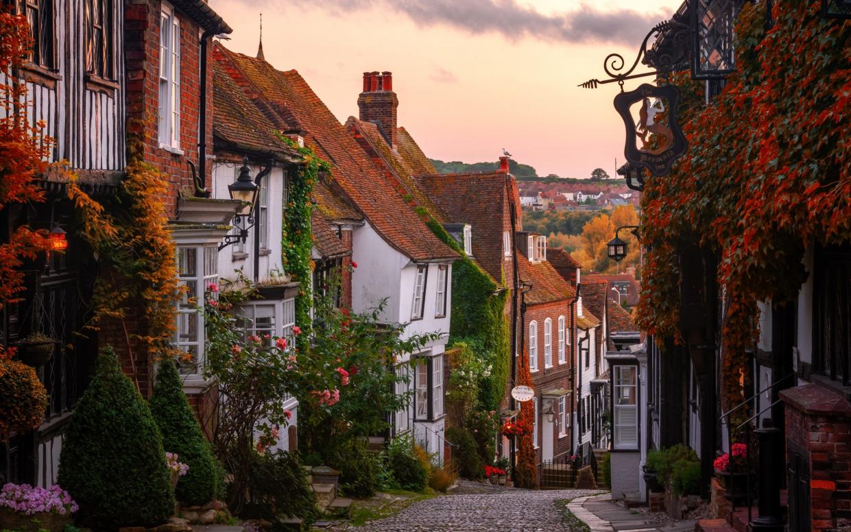 Rye has idyllic cobbled streets