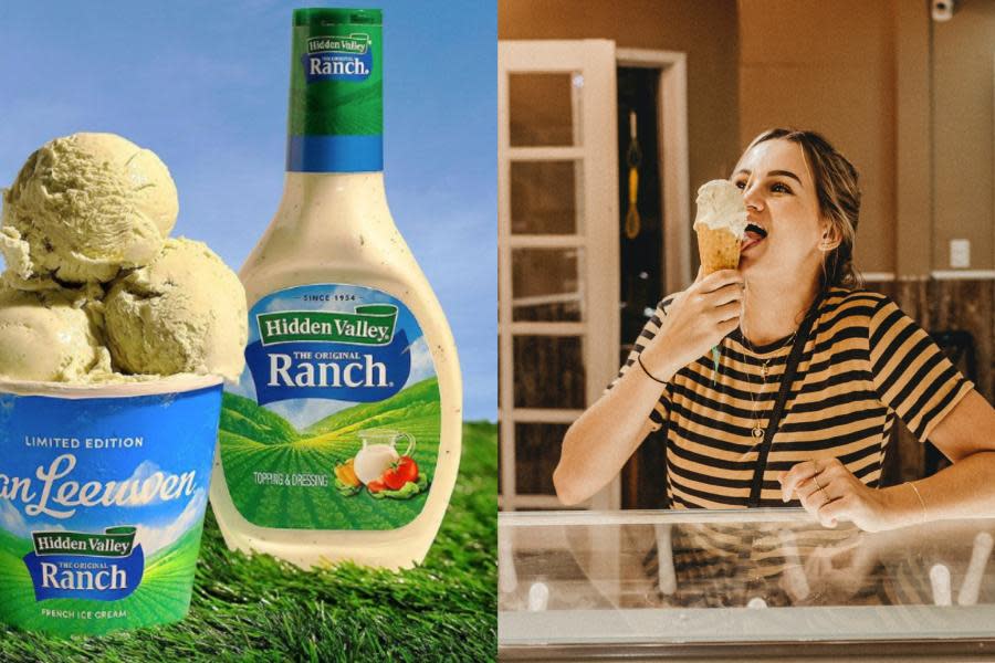 Van Leeuwen presenta su nuevo helado sabor aderezo ranch Hidden Valley