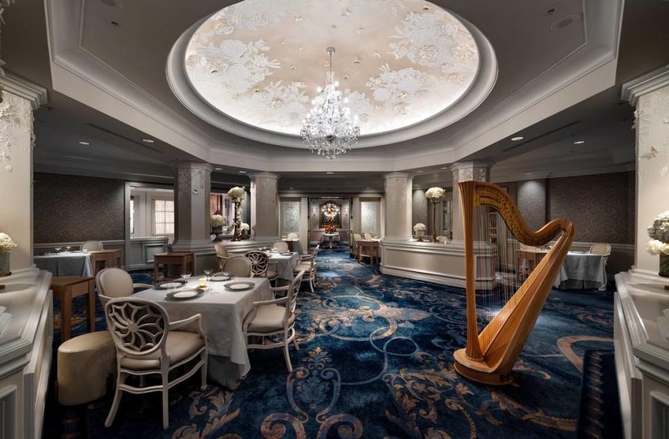 The elegant Victoria & Alberts at Disney’s Grand Floridian Resort was added to the 2023 Michelin Guide.