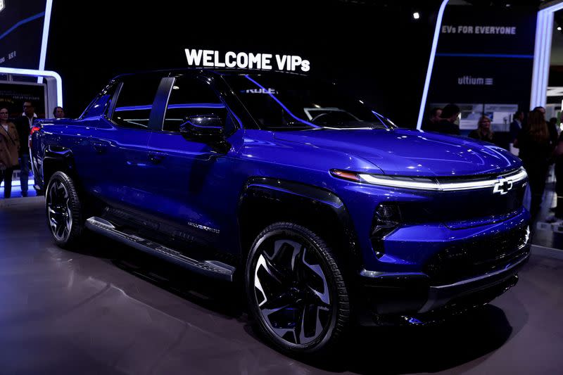 FILE PHOTO: Press day at the Los Angeles Auto Show