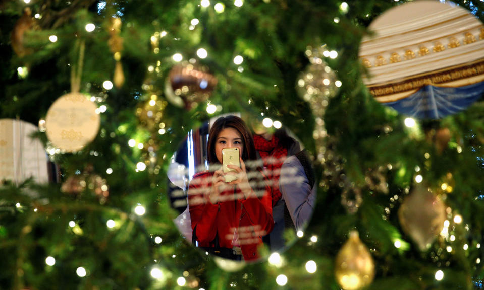 Holiday decor at the White House