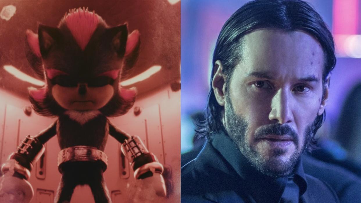  Shadow and Keanu side by side. 