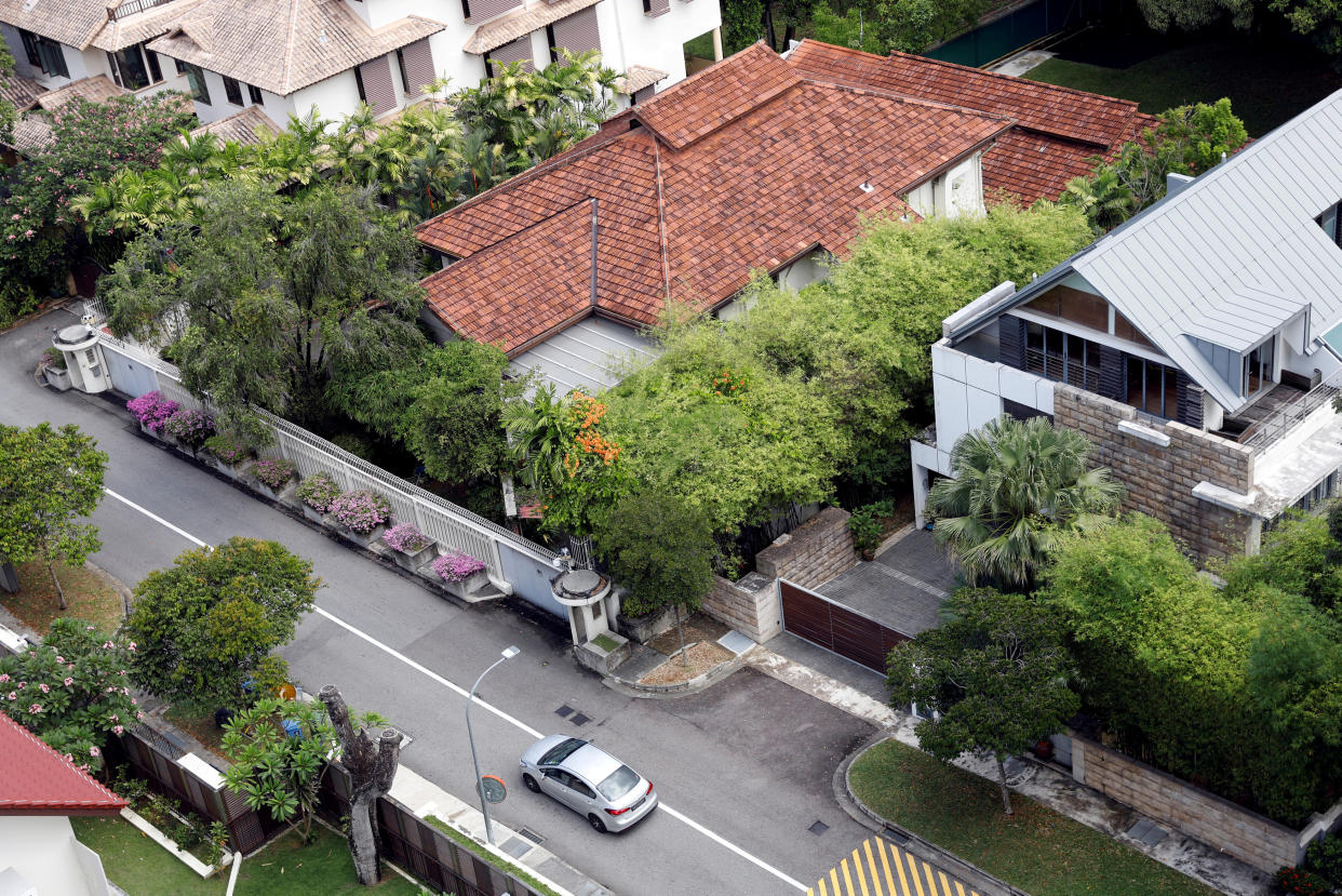 The Lees’ former family home at 38 Oxley Road. (Reuters file photo)