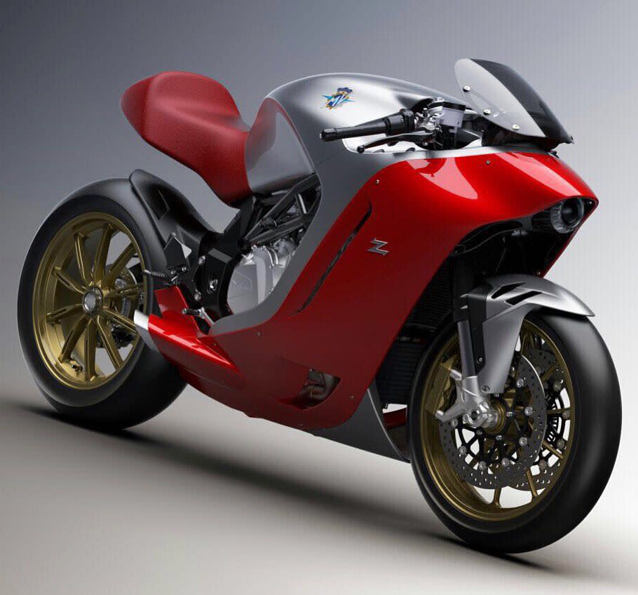 MV Agusta shared this image on its Twitter feed.