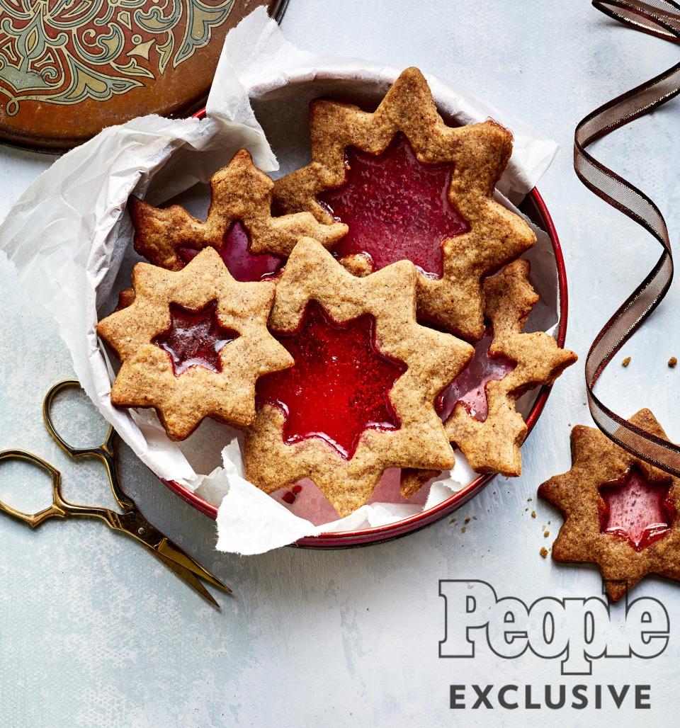 Stained Glass Ginger Spice Cookies