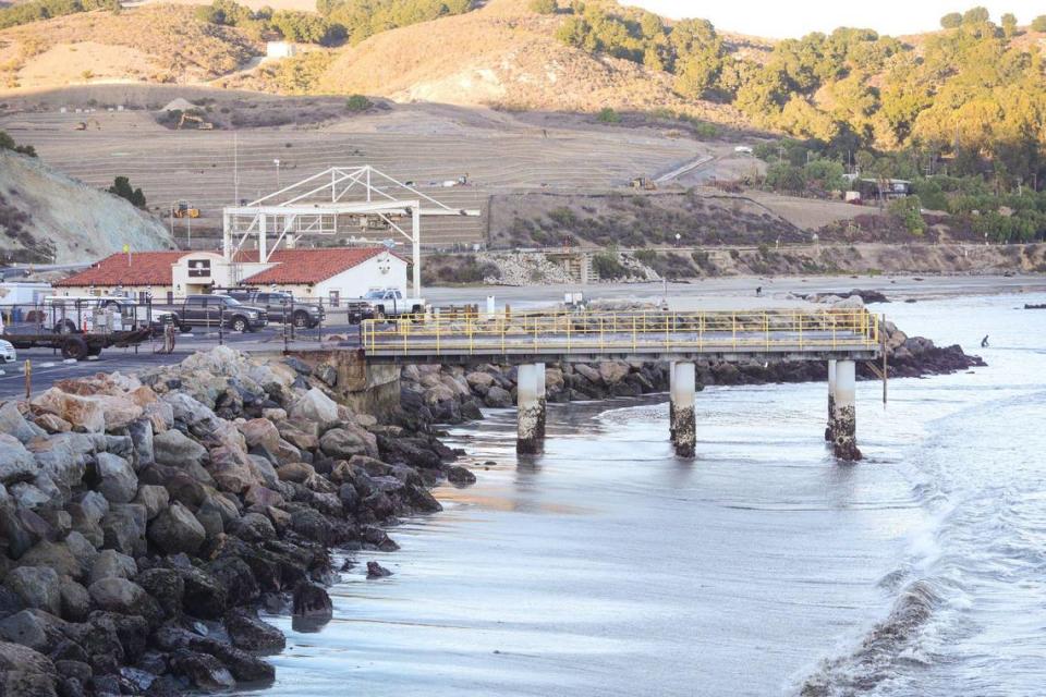 King Tides, the highest and lowest of the season as seen at Port San Luis.