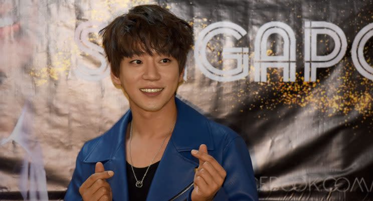 Hwang Chi-yeul in Singapore. (Photo: Yahoo Lifestyle Singapore/Bryan Huang)