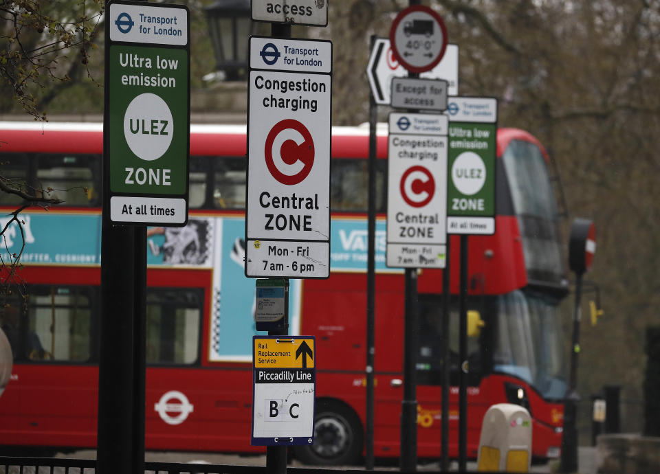 A London bus 