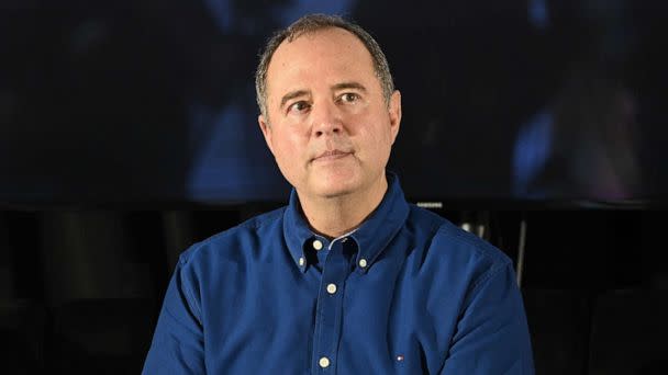 PHOTO: Rep. Adam Schiff answers audience questions about his role in the January 6th Committee and other obligations in the U.S. House at the Saturday morning sessions of the Texas Tribune Festival in Austin, Texsas, Sept. 24, 2022. (Bob Daemmrich/ZumaPress)