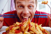 <p><b>Competitive eaters</b></p> <p>Getting paid to eat sounds like a wonderful way to make a living. That said, competitive eaters put a lot of effort into what they do. The job can be stressful and is not for everybody. Typically, professional eaters compete to see who can eat the most food in the least amount of time. </p>