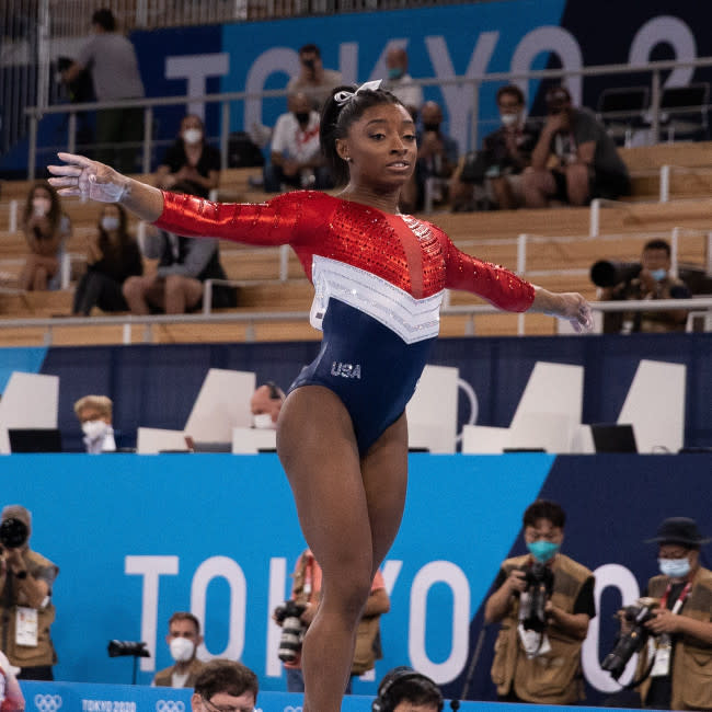 Simone Biles credit:Bang Showbiz