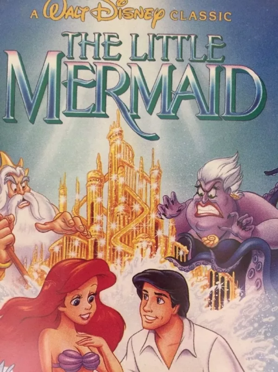 6) There's a penis on "The Little Mermaid" VHS cover