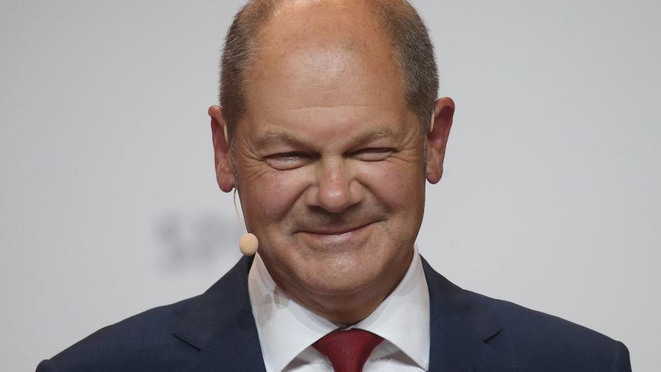 Die SPD hatte Vizekanzler Scholz am Montag zum Kanzerlkandidaten nominiert.