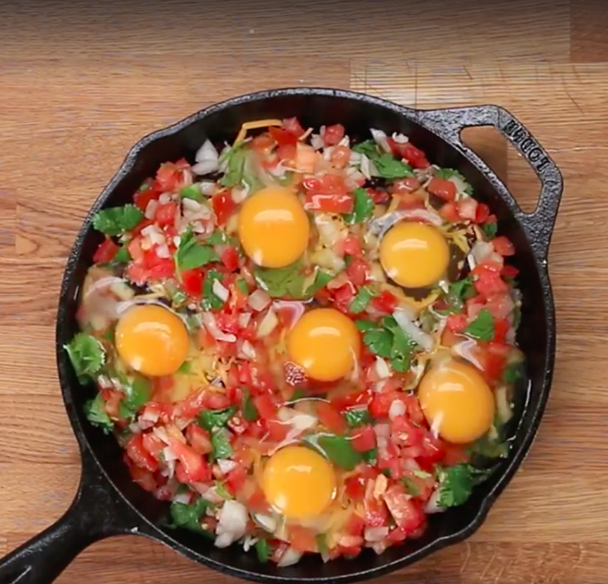 huevos rancheros bake