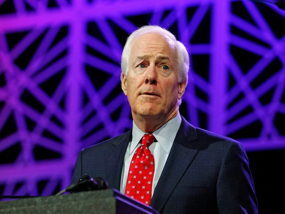 GOP Sen. John Cornyn was loudly booed at Texas Republican convention amid his pu..