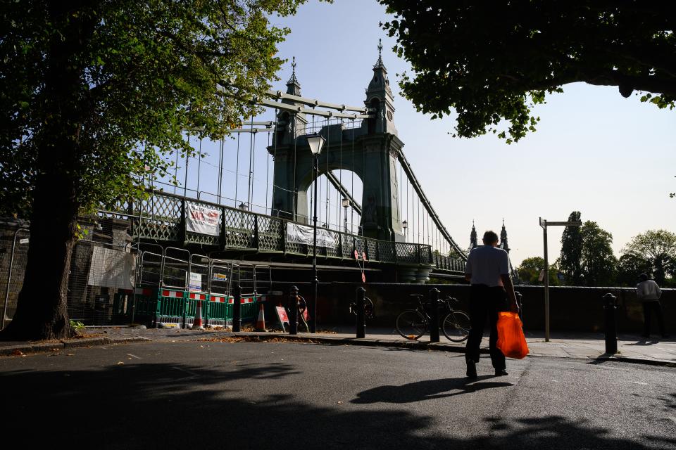 The bridge has been closed for two years (Getty Images)