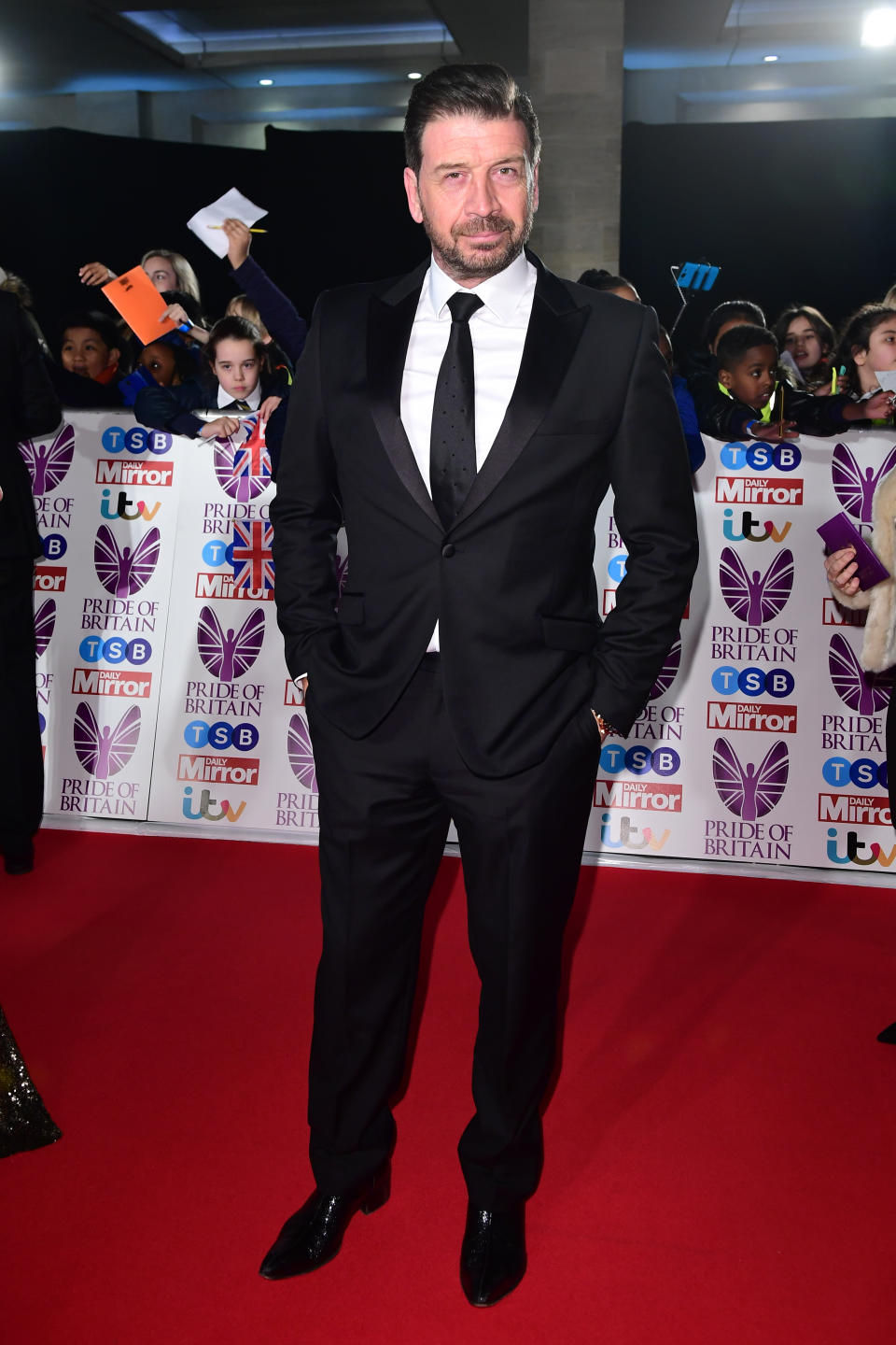 Nick Knowles attending The Pride of Britain Awards 2017, at Grosvenor House, Park Street, London. Picture Date: Monday 30 October. Photo credit should read: Ian West/PA Wire