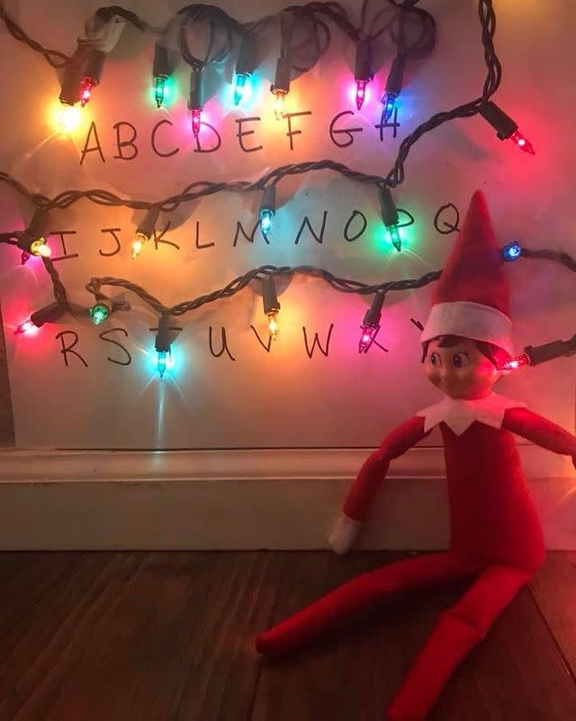 48) Elf on the Shelf in Stranger Things