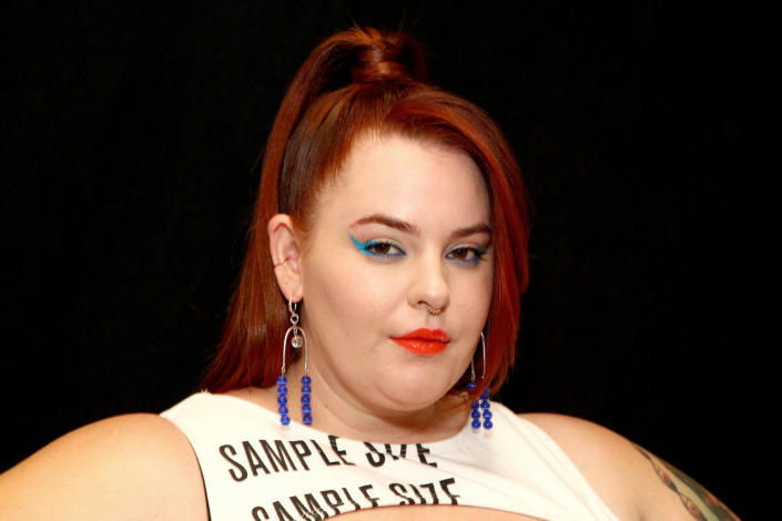 Tess Holliday tells her followers to 