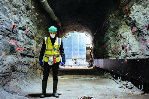 <span class="caption">Inside the world's first nuclear waste repository in Onkalo, Finland.</span> <span class="attribution"><a class="link " href="https://www.flickr.com/photos/iaea_imagebank/50663382068" rel="nofollow noopener" target="_blank" data-ylk="slk:IAEA Imagebank;elm:context_link;itc:0;sec:content-canvas">IAEA Imagebank</a></span>