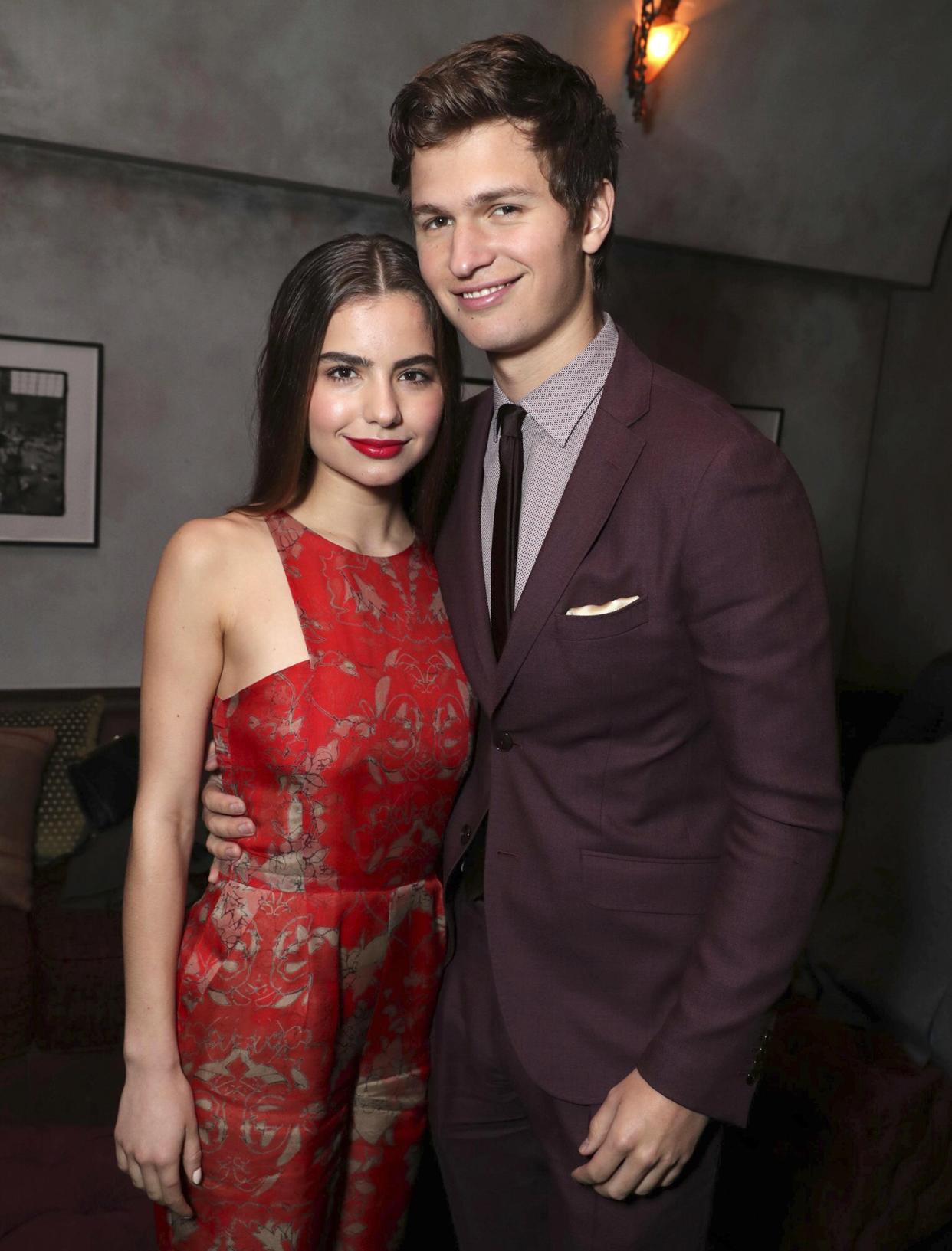 Violetta Komyshan, Ansel Elgort