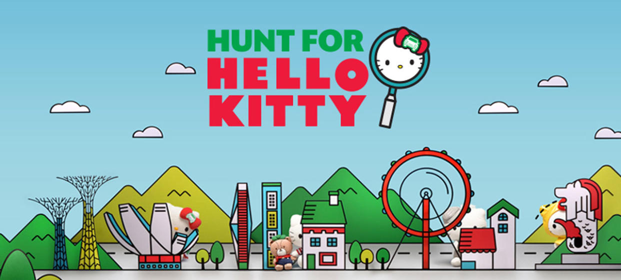 Grab and Sanrio team up for Hello Kitty plushies.