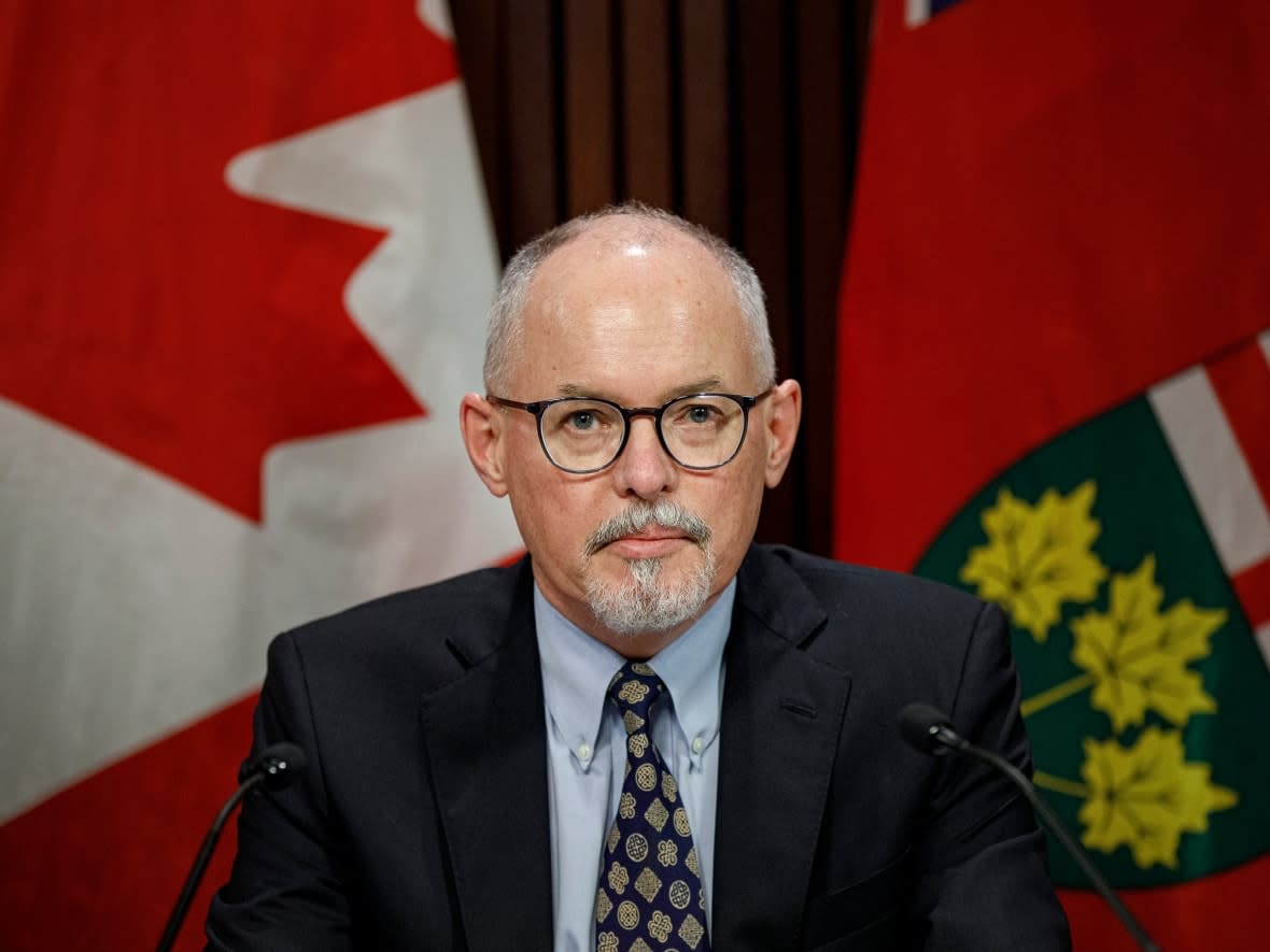 Medical Officer of Health Dr. Kieran Moore announced that kids aged 5 to 11 will be eligible for a COVID-19 booster dose starting Thursday.  (Evan Mitsui/CBC - image credit)