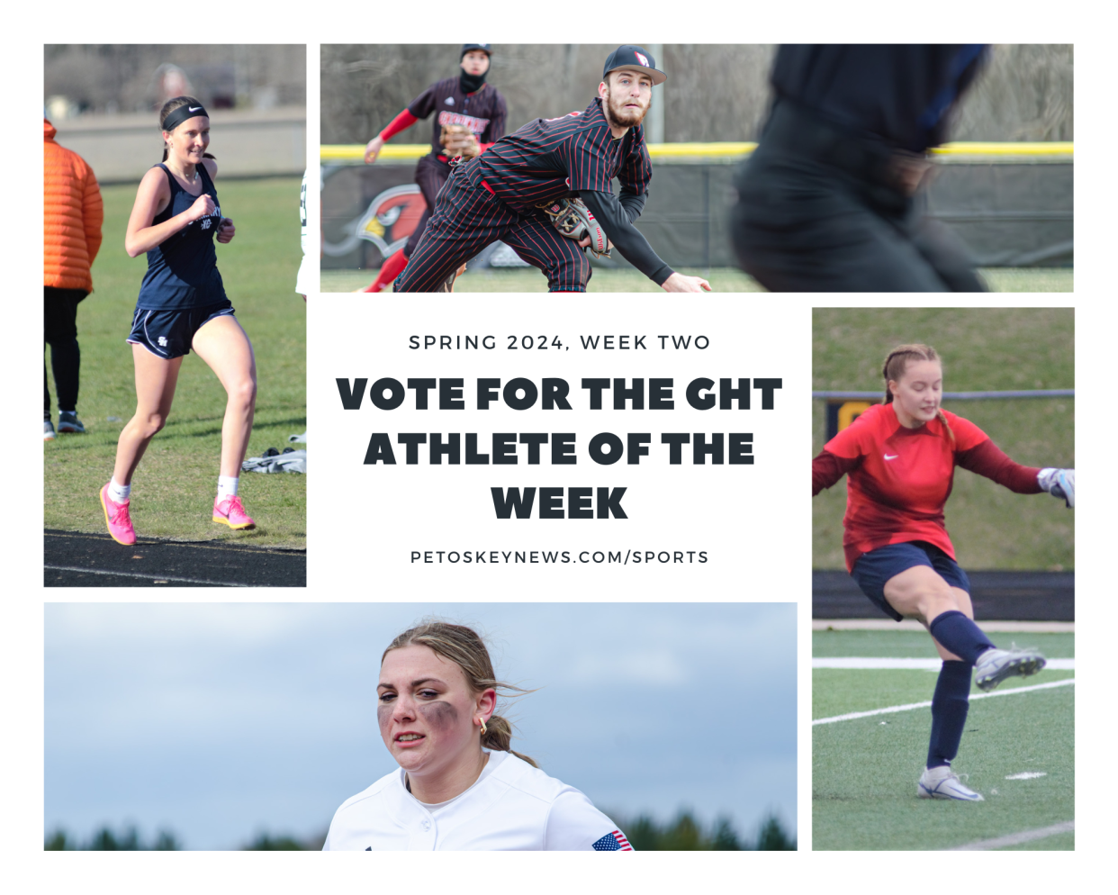 Vote for this week's Gaylord Herald Times Athlete of the Week winner.