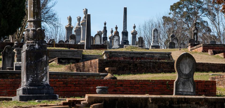 Oakwood Cemetery in Montgomery, Ala., on Wednesday February 7, 2024.