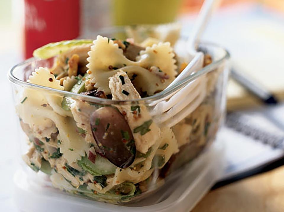 Roasted Chicken and Bow Tie Pasta Salad