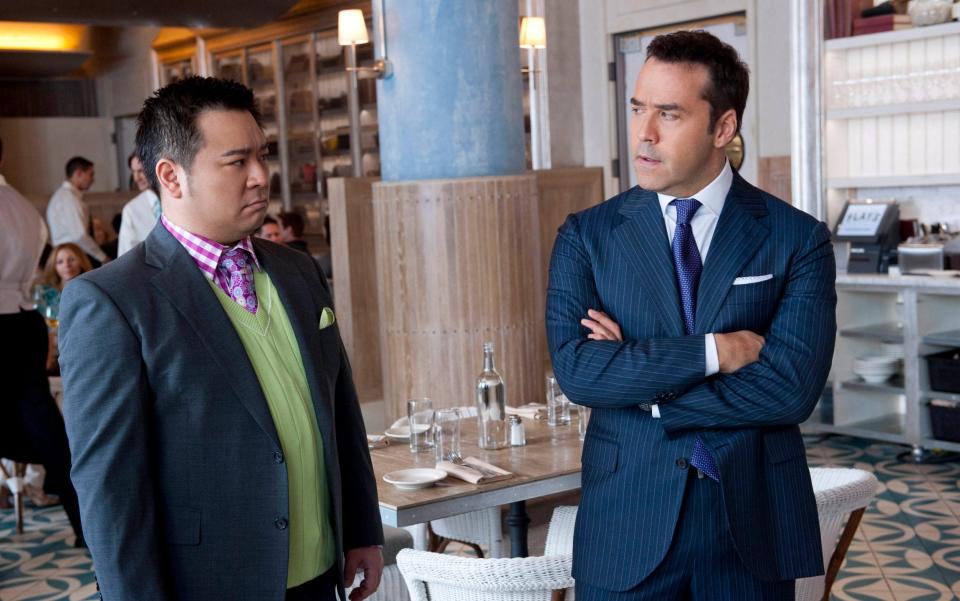 Jeremy Piven with Rex Lee in Entourage - HBO
