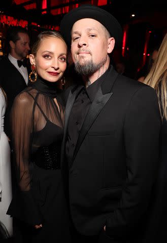 <p>Kevin Mazur/VF24/WireImage for Vanity Fair</p> Nicole Richie and Joel Madden