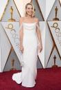 <p>She's up for a top Best Actress gong and Aussie sweetheart Margot did us proud in a stunning Chanel column dress designed by Karl Lagerfeld.</p>