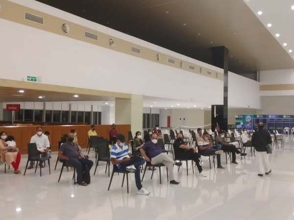 Passengers at Cochin International Airport. (Photo/ANI)