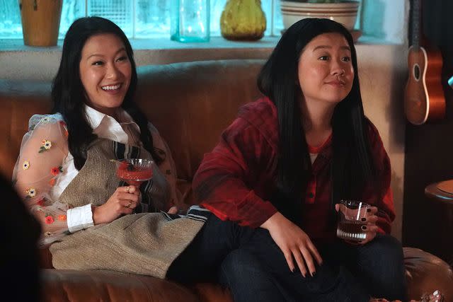 <p>Disney/Troy Harvey</p> Kara Wang and Sherry Cola on 'Good Trouble'