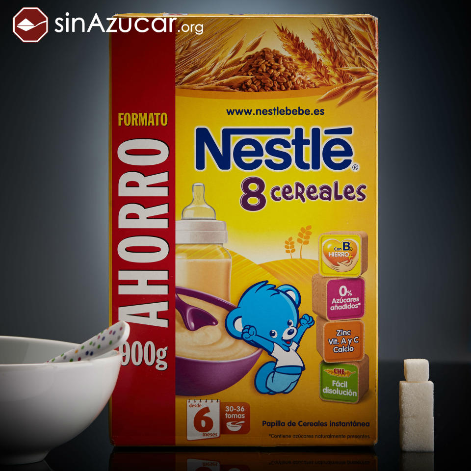 Papilla Nestlé 8 cereales