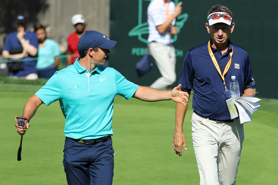 Rory McIlroy, Brad Faxon