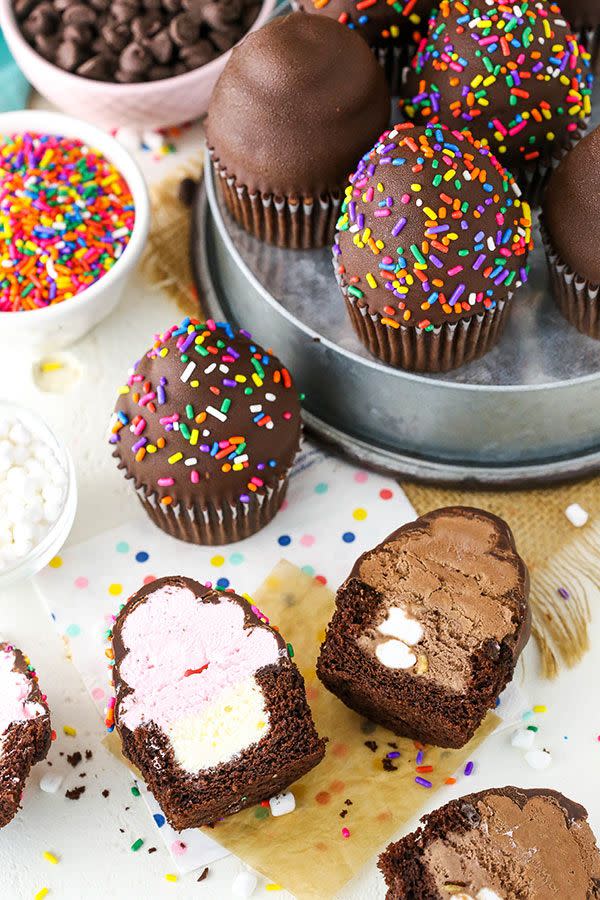 Ultimate Ice Cream Chocolate Cupcakes