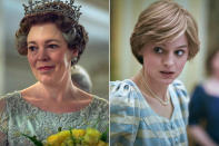 <p>are both nominated for outstanding lead actress in a drama series for their portrayals of real-life royals in <em>The Crown.</em></p>