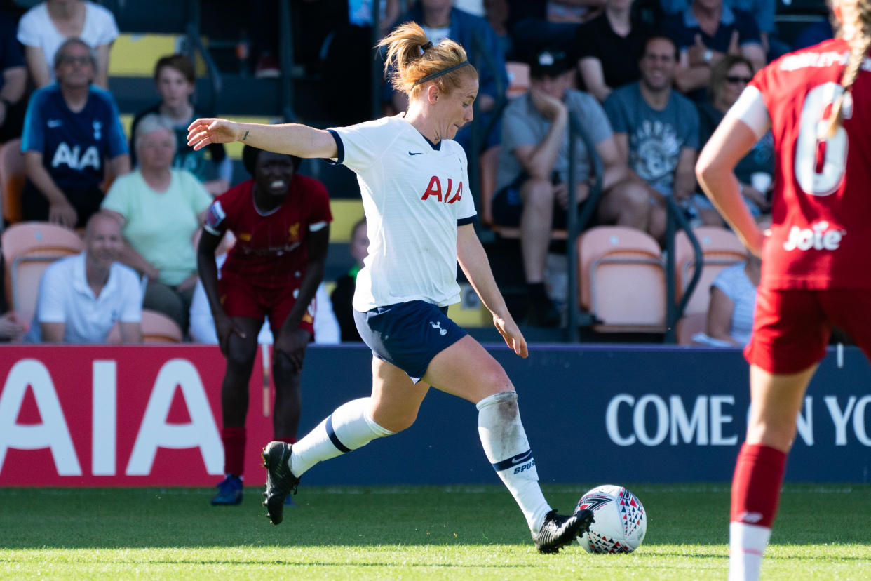 Rachel Furness scored Tottenham's first-ever home goal in the Barclays FA Women's Super League