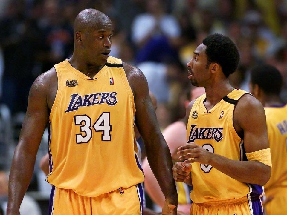 Kobe Bryant Shaquille O'Neal