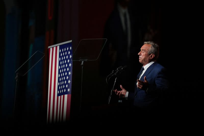 Independent presidential candidate RFK Jr speaks at crypto conference in Nashville