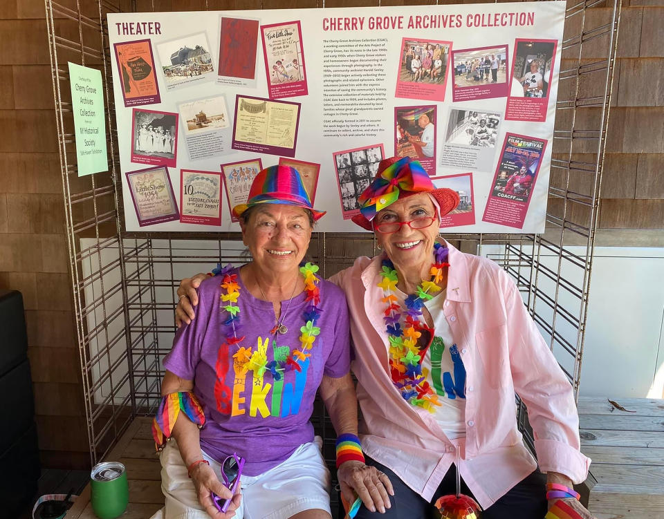 When Patricia Goff and Diane Romano first met, they never imagined they could marry. They did 10 years ago and this year they celebrated their 50th anniversary. (Courtesy NYU Langone Perlmutter Cancer Center)