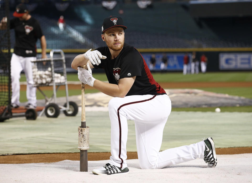 Versatile infielder Brandon Drury was traded to the Yankees in a three-team deal involving the Diamondbacks and Rays. (AP)