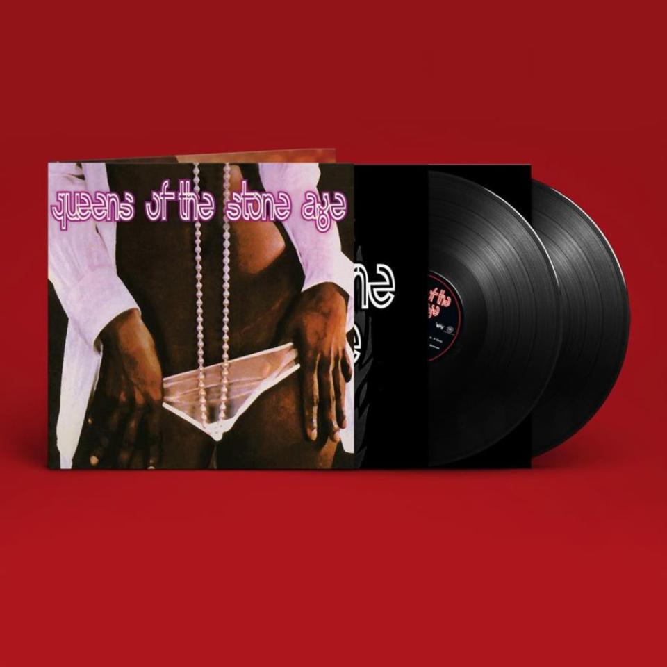 Queens of the Stone Age self titled 1998 debut album vinyl album cover front 2xLP
